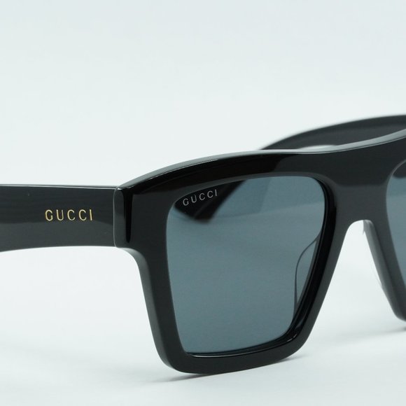 FINAL PRICE NEW GUCCI GG0962S 005 BLACK/GREY SUNGLASSES - Picture 11 of 12
